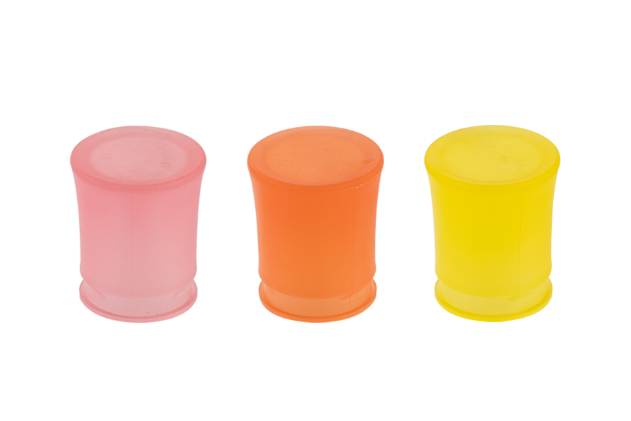 Couvercle de vis de parfum coloré en plastique